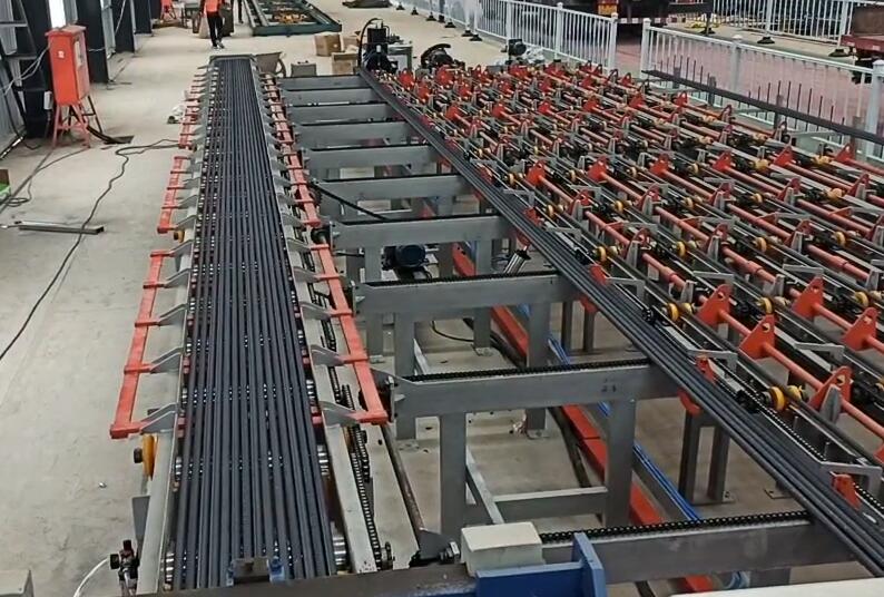 数控钢筋锯切套丝生产线